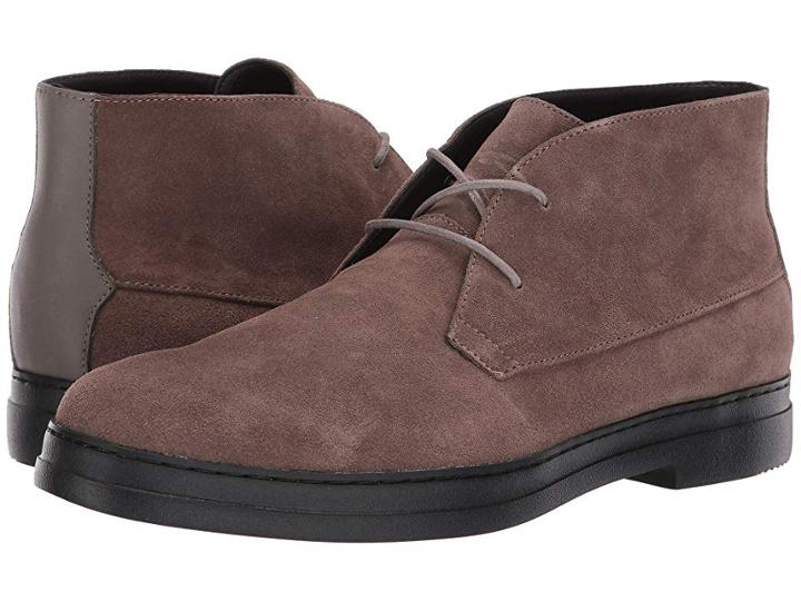 Calvin Klein Rueben (army Fatigue Calf Suede) Men's Lace-up Boots