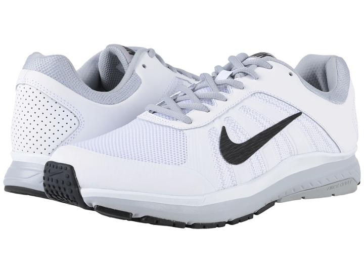 Nike Dart 12 (white/wolf Grey/black) Men's Running Shoes