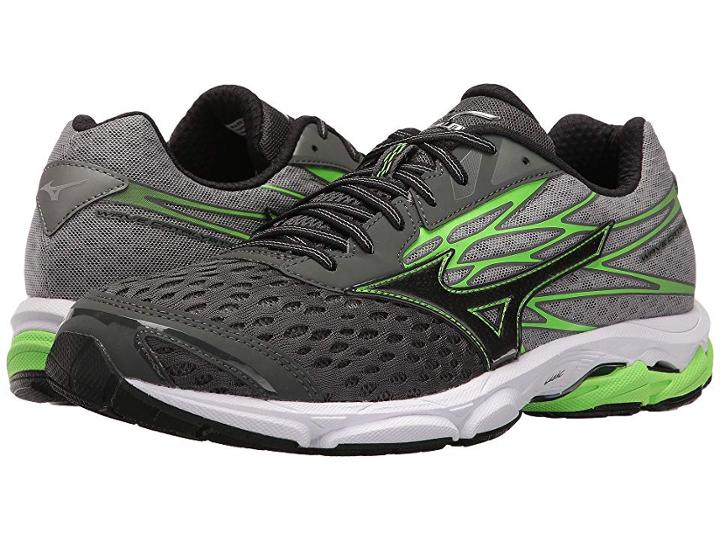 Mizuno Wave Catalyst 2 (dark Shadow/green Gecko/black) Boys Shoes