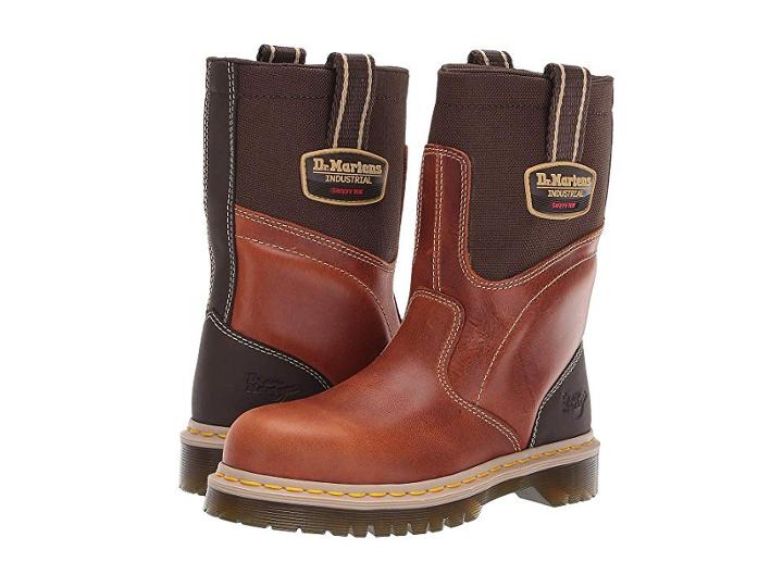 Dr. Martens Howk St (tan Industrial Waxy) Men's Boots