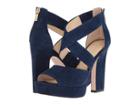 Jessica Simpson Tehya (celestial Blue Luxe Kid Suede) Women's Shoes