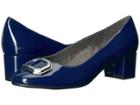 Aerosoles Compadre (blue Patent) Women's 1-2 Inch Heel Shoes