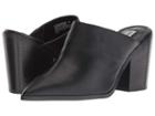 Steve Madden Savina Mule (black Leather) Women's Shoes