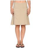 Royal Robbins Discovery Strider Skirt (khaki) Women's Skirt
