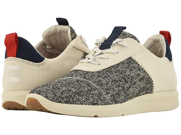 Toms Cabrillo (birch Technical Knit/canvas) Women's Lace Up Casual Shoes