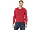 Mod-o-doc Cardiff Long Sleeve Jersey V-neck Tee (mars) Men's T Shirt