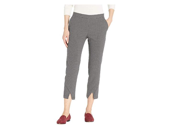 Bcbgeneration Cropped Flared Pants (black/combo) Women's Casual Pants