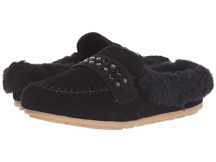 Bearpaw Tilley (black) Women's Slippers