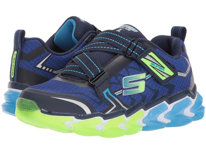 Skechers Kids Skech-air 4 97727l (little Kid/big Kid) (navy/blue) Boy's Shoes