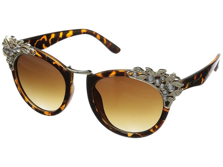 Betsey Johnson Bj899100 (tortoise) Fashion Sunglasses