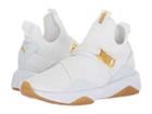 Puma Defy Mid Varsity (puma White/metallic Gold) Women's Shoes