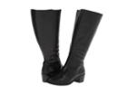 Rose Petals Curly (wide Calf) (black New Softy) Women's Boots