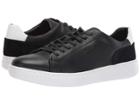 Calvin Klein Fuego (black Soft Tumbled/nappa Calf/calf Suede) Men's Lace Up Casual Shoes
