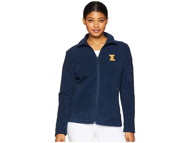 Columbia Give And Gotm Full Zip Fleece (ill/collegiate Navy) Women's Fleece