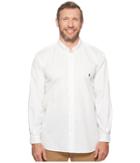 Polo Ralph Lauren Big Tall Gd Chino Long Sleeve Sport Shirt (white) Men's Clothing