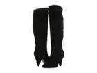Steven Vergil (black Suede) Women's Dress Zip Boots