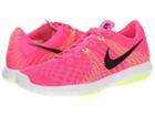 Nike Flex Fury (pink Pow/liquid Lime/volt/black) Women's Running Shoes