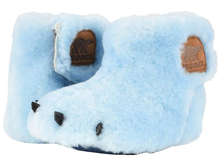 Sorel Kids Bear Paw Slipper (infant) (oxygen/carbon) Boys Shoes