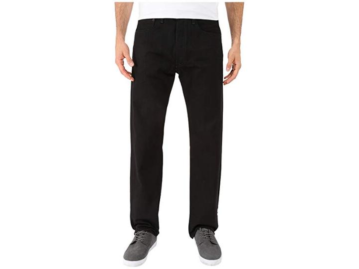 Levi's(r) Mens 501(r) Original Shrink-to-fit Jeans (black/black/black Fill) Men's Jeans