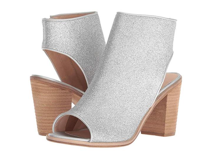 Volatile Una (silver) High Heels