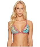 Luli Fama Mariposita Caribena Adjustable Back Halter (multi) Women's Swimwear