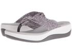 Clarks Arla Glison (grey/whie Dots Fabric) Women's Sandals