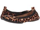 Yosi Samra Samara (natural Leopard Print Calf Hair) Women's Flat Shoes