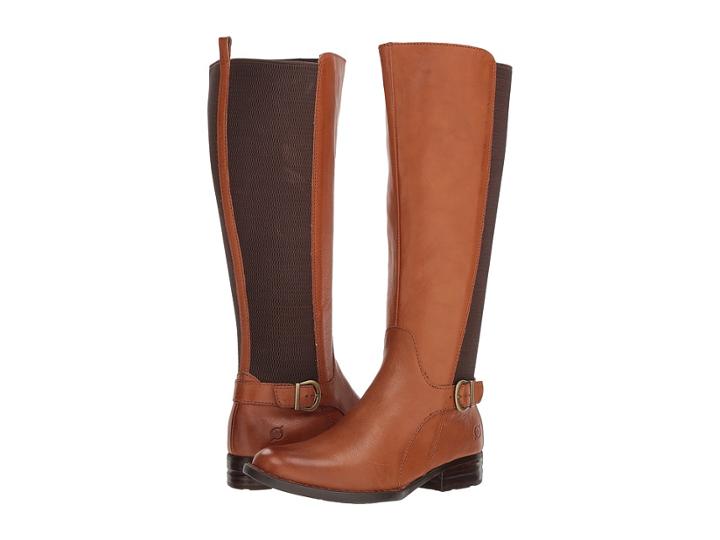 Born Campbell (tan Full Grain) Women's Dress Pull-on Boots