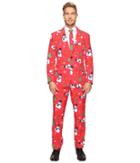 Opposuits Christmaster Suit (bright Red) Men's Suits Sets
