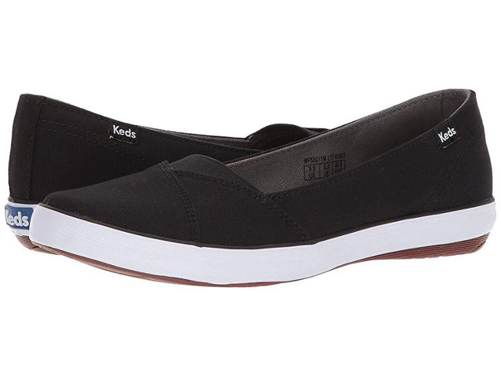 Keds Cali Ii Canvas (black) Women's Flat Shoes