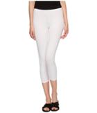 Eileen Fisher Cropped Leggings (white) Women's Casual Pants