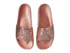 Superga 1908 Pumetu Slide Sandal (rose Gold) Women's Shoes