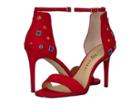 Katy Perry The Josephina (red Microsuede) Women's Shoes