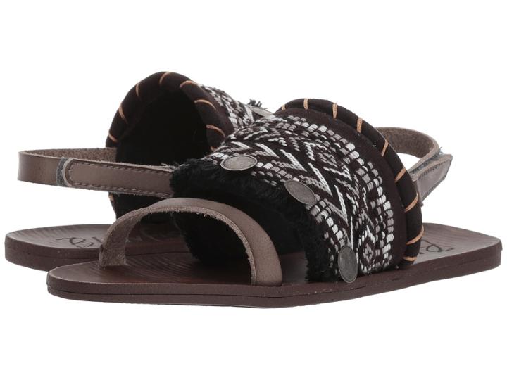 Blowfish Kids Doww-k (little Kid/big Kid) (steel Grey Dyecut Pu/black Ribbon Woven) Girl's Shoes