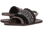 Blowfish Kids Doww-k (little Kid/big Kid) (steel Grey Dyecut Pu/black Ribbon Woven) Girl's Shoes