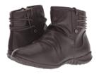 Hush Puppies Bria Bootie (dark Brown Pu) Women's Dress Pull-on Boots