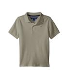 Tommy Hilfiger Kids Space Polo (big Kids) (ivory Cream) Boy's Clothing