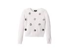 Bardot Junior Flippy Spot Sweater (big Kids) (ivory) Girl's Sweater