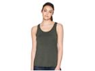 Prana Foundation Scoop Neck Tank Top (forest Green Heather) Women's Sleeveless