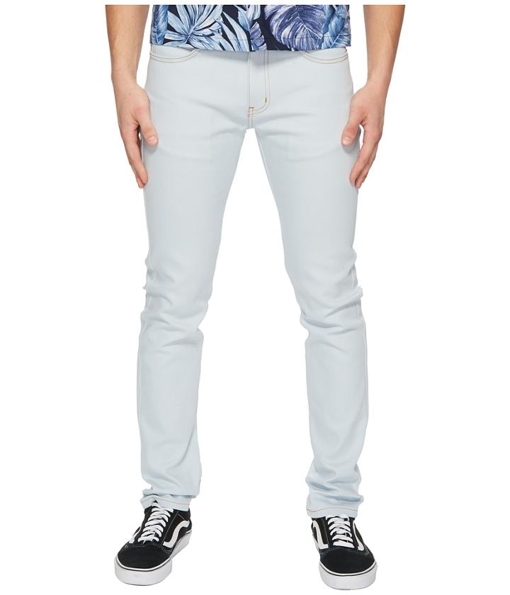Naked & Famous Super Skinny Guy Power-stretch Jeans (powder Blue) Men's Jeans