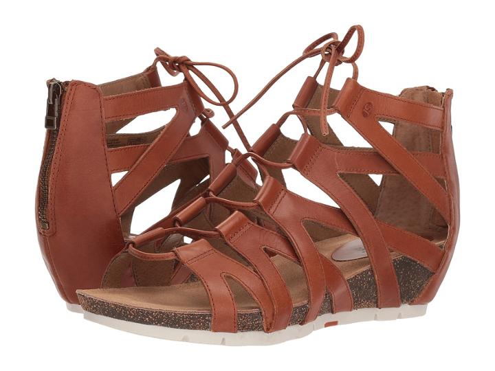 Josef Seibel Hailey 35 (camel) Women's Wedge Shoes