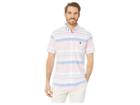 U.s. Polo Assn. Horizontal Slub Stripe Button Down (pink Gin) Men's Clothing