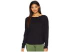 Prana Seaboard Long Sleeve Top (black) Women's Long Sleeve Pullover