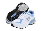 New Balance W990v3 (white/blue) Women's Running Shoes