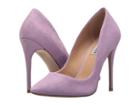 Steve Madden Daisie Pump (lavender Suede) Women's Shoes