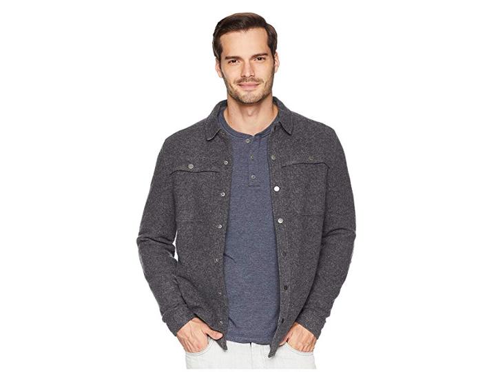 Toad&co Kennicott Shirt Jacket (gray Heather) Men's Coat