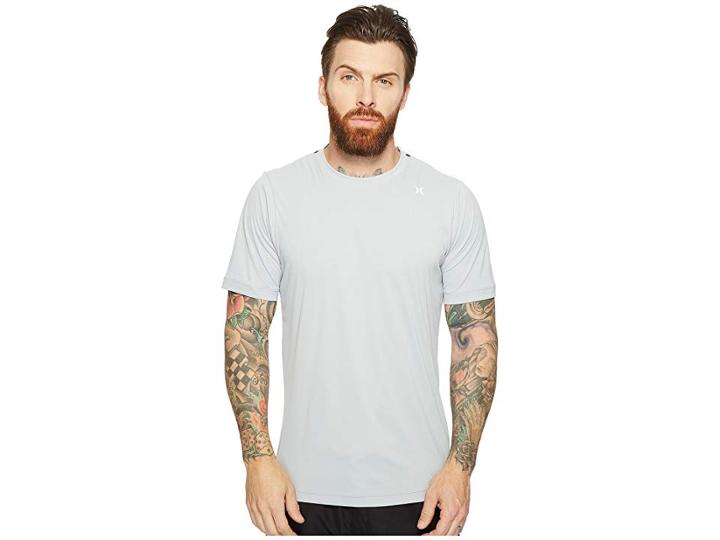 Hurley Dri-fit Icon Surf Shirt (wolf Grey) Men's Clothing