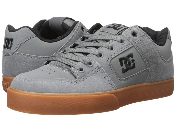 Dc Pure (grey/gum) Men's Skate Shoes
