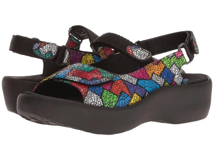Wolky Jewel (multi Picasso Crash) Women's Sandals