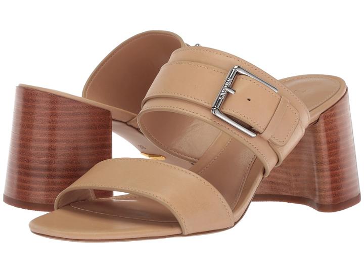 Lauren Ralph Lauren Farie Ii (straw Burnished Vachetta) Women's Shoes